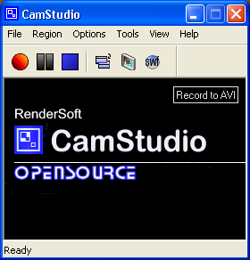 Screenshot of CamStudio